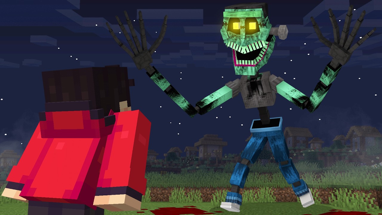 I Survived the FRANKENSTEIN DWELLER in Minecraft..
