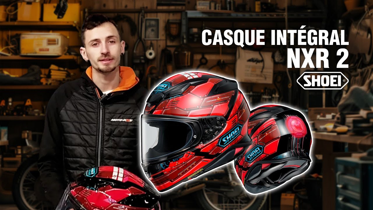 Test du casque NXR2 SHOEI par Thomas de Moto Axxe Nantes