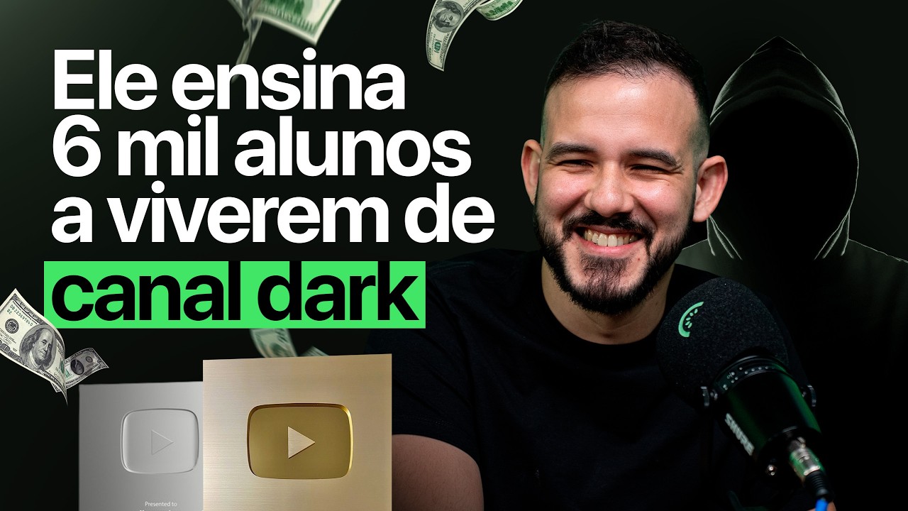Ele Fez R$4 Milhões No Youtube Sem Aparecer | Silas Dark - Kiwicast #620