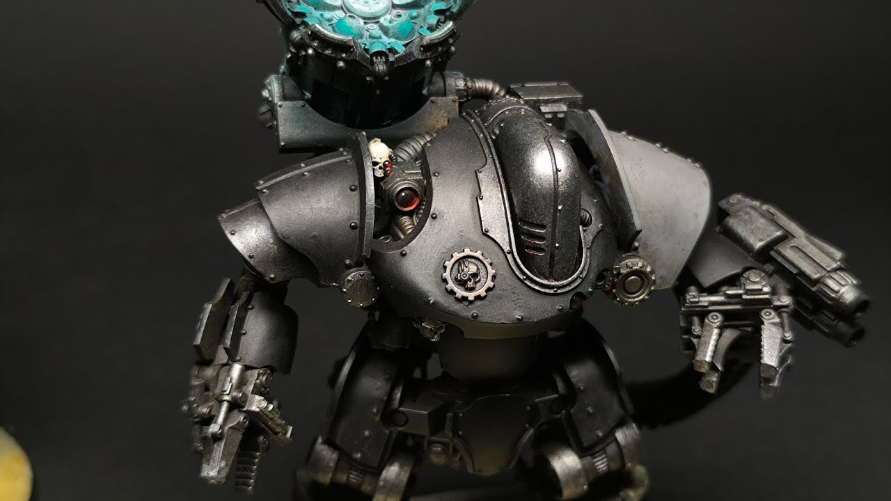 2 Thanatar in a Day! Super quick Mechanicum Paint scheme! #horusheresy #warhammer #darkmechanicum  