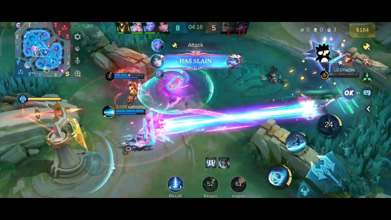 Mobile Legends February 5, 2026: Game 1 (Bruno) - can't stop aamon