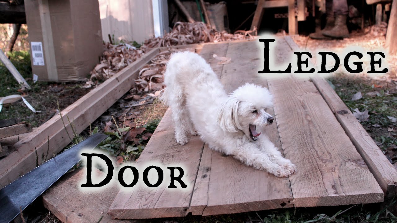 Traditional ledge door