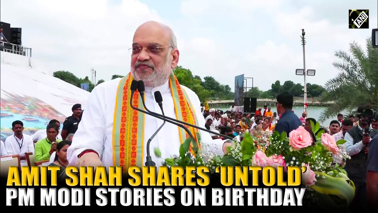 From PM Modi&rsquo;s home town Vadnagar, Amit Shah shares &lsquo;untold&rsquo; PM Modi's Stories