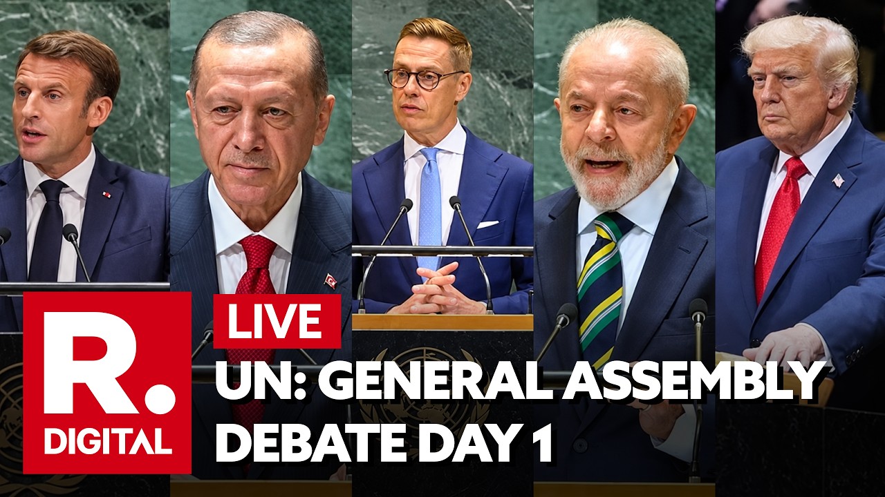UNGA 2026 Day 1 LIVE: World Leaders Address the United Nations | Trump & Global Leaders Speak
