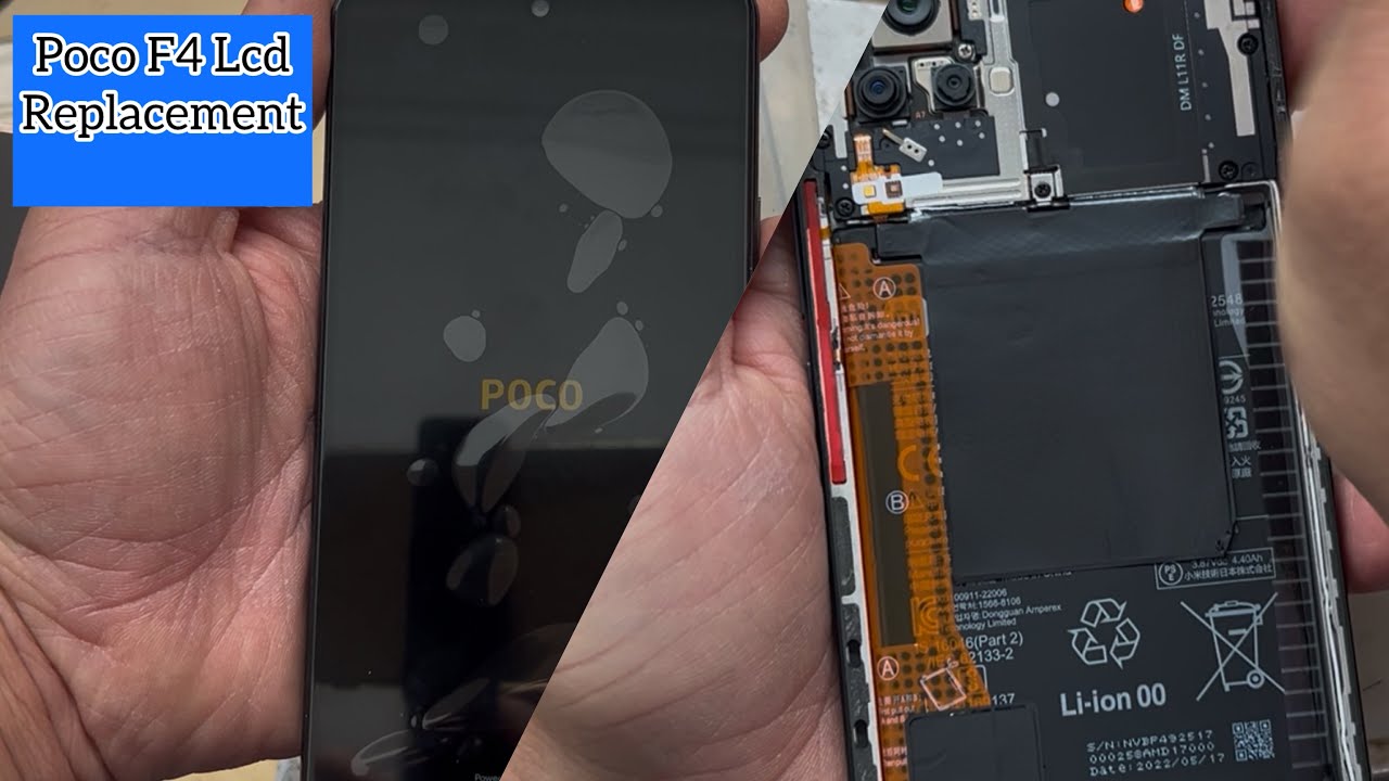 How To Change POCO F4  Lcd Screen  | How To Repair POCO F4 Broken Lcd Display Touch Screen