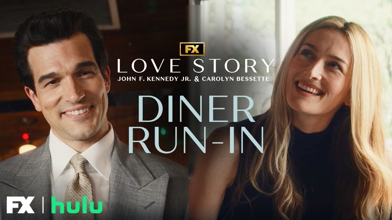 Carolyn & John&rsquo;s Diner Run-In - Scene | Love Story: John F. Kennedy Jr. & Carolyn Bessette | FX