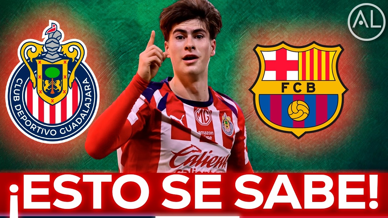 🔥 ¿OFERTA, SONDEO? - EL INTERÉS DE BARCELONA POR HORMIGA GONZALEZ EN CHIVAS  🔥ESTO SE SABE 🔥