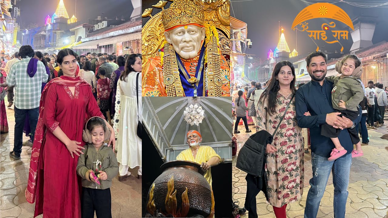 Shirdi Trip Vlog | Sai Baba Darshan, Travel & Memories | Family Time