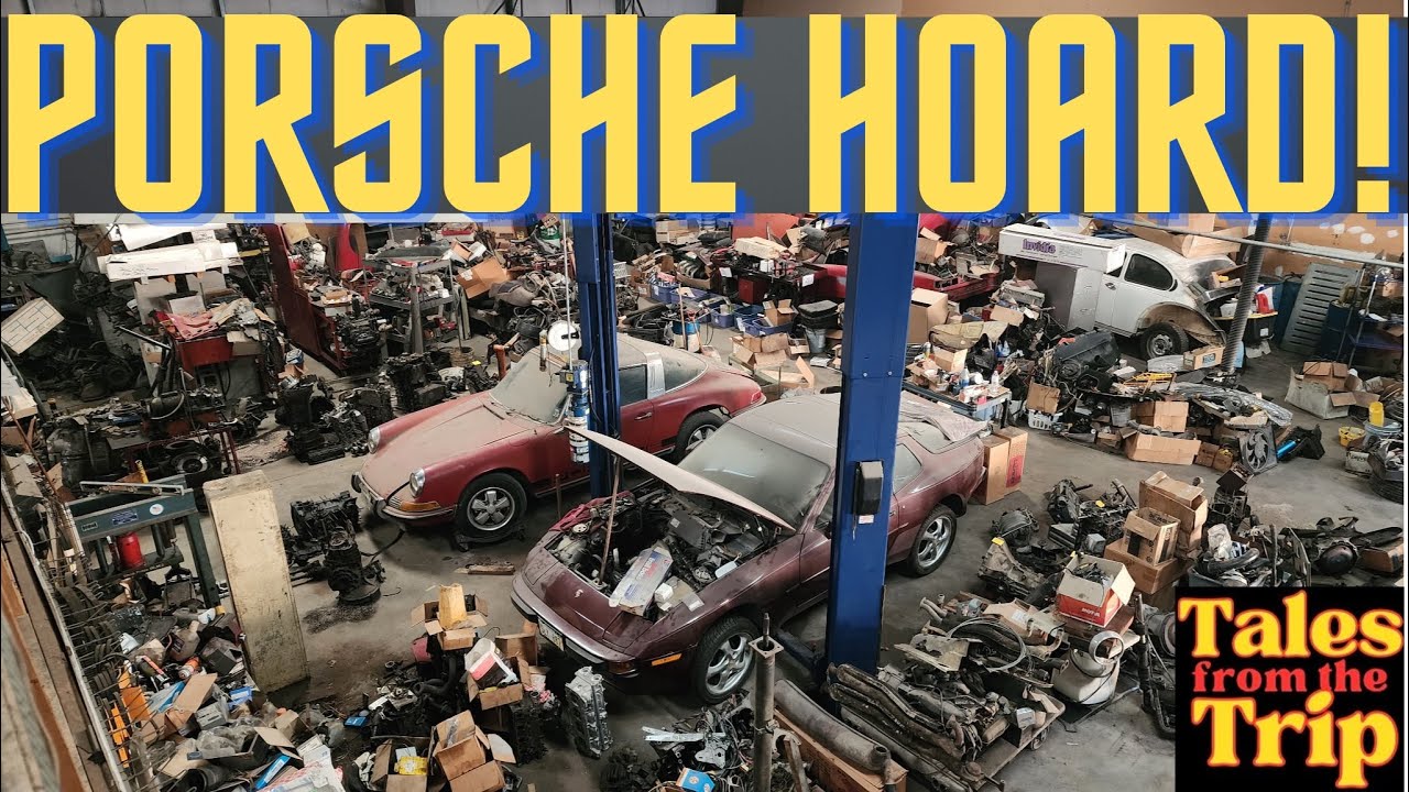 ОГРОМНЫЙ ЗАПАС Porsche! Запчасти и машины ВЕЗДЕ! Я приезжаю домой с РЕДКИМ двигателем 911 и 40-ты...
