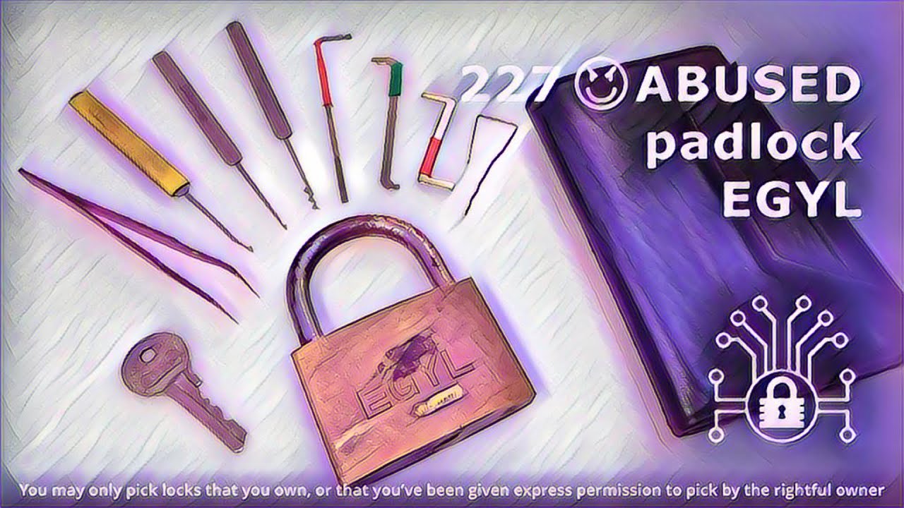 227 🔐 Abused the worst lock in the world EGYL 😡