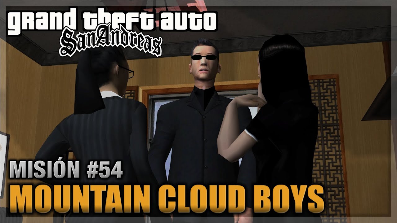 GTA San andreas - Misión #54 - Mountain Cloud Boys (Español - 1080p 60fps)