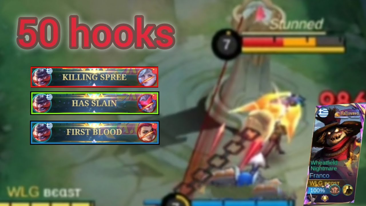 50 FRANCO HOOKS MONTAGE VIDEO|MLBB