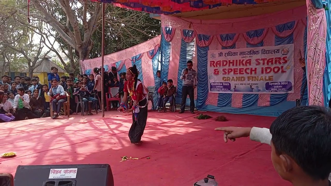Radhika madhyamik bidhyalaya kampitenson ramro parstuti dekhayera tithiya hasil gareko ma badhaixa 