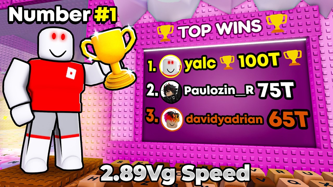 I Became The NEW #1 PLAYER in ALL of +1 Keyboard Escape!