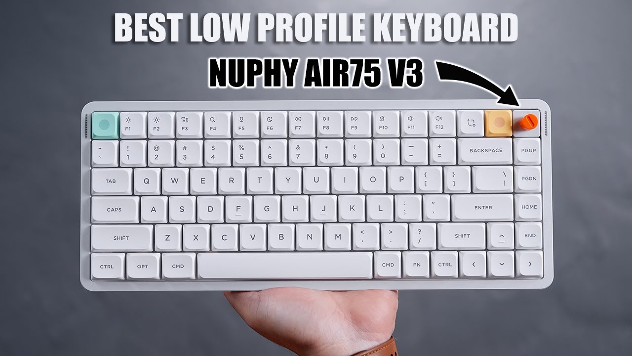Обзор NuPhy Air75 V3 — ЛУЧШАЯ низкопрофильная клавиатура!