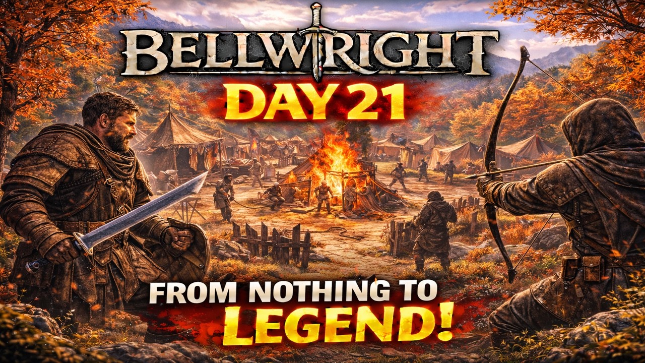 Let's Play Bellwright - Day 21 - The road to Tier II continues. 🏕️🔥⚔️