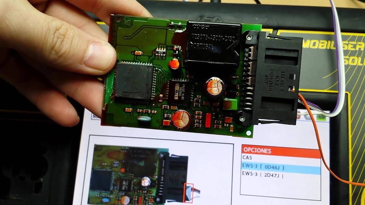 - EWS3  Lectura desde el conector original Zed-Full