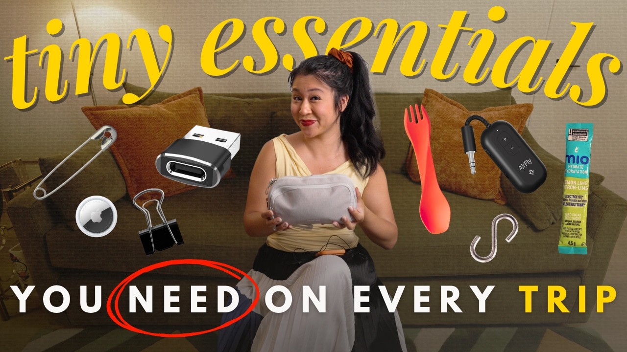 The TINIEST Travel Essentials You'll Regret Not Packing Sooner (15 Shockingly Helpful Must-Haves)