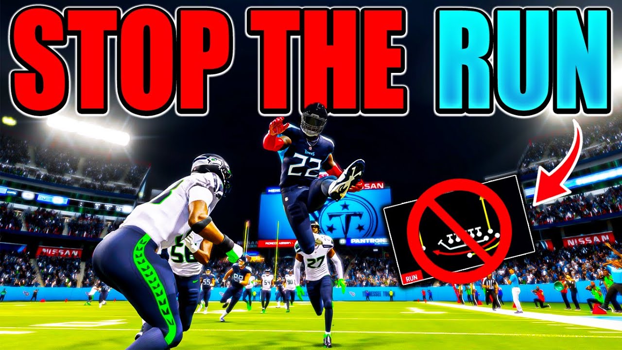 🚫Mastering How to Stop the Run in Madden 24🚫