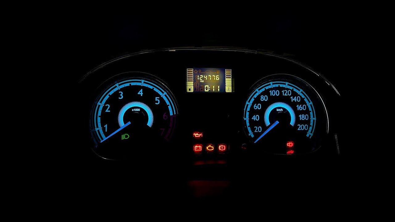 LINDO PAINEL DO SANDERO - TROCA LEDS