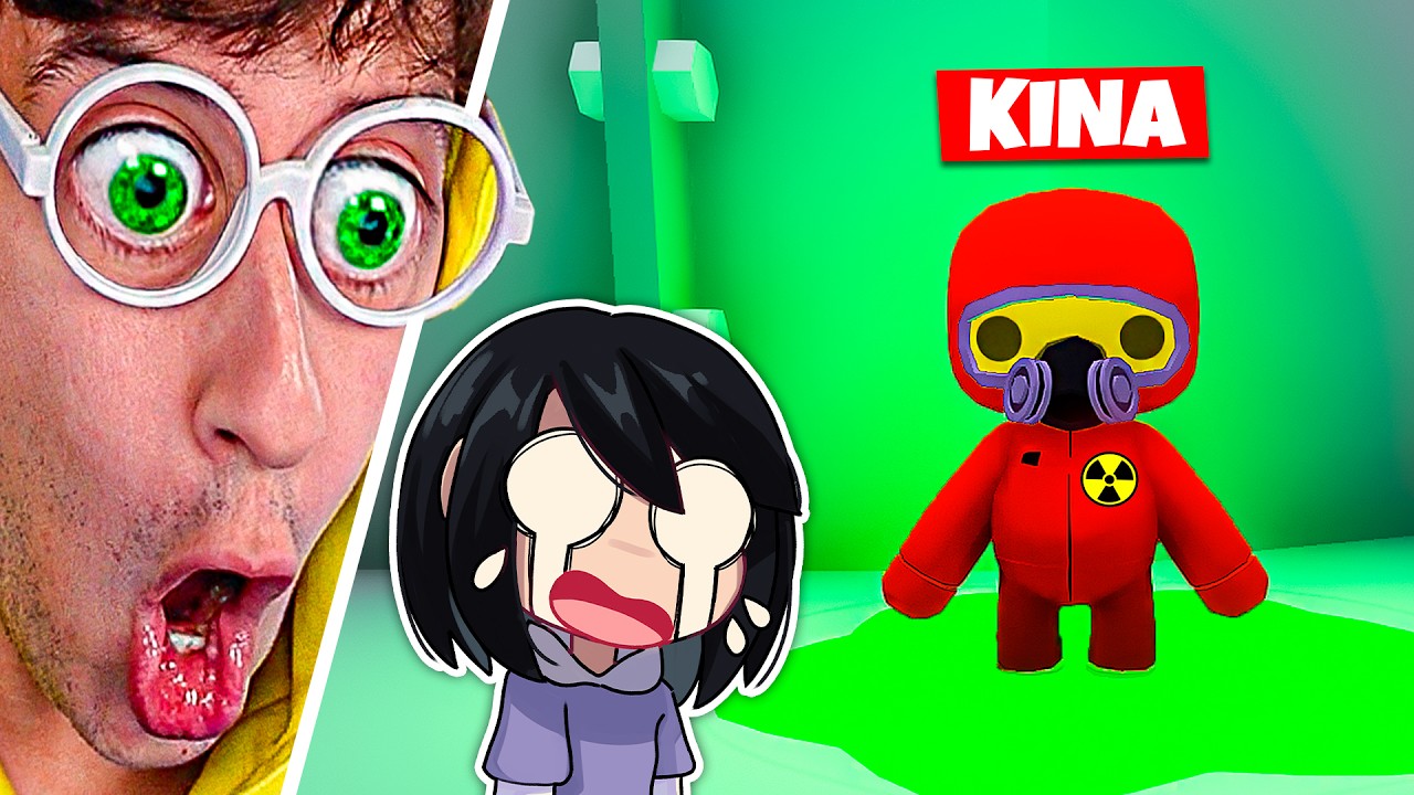 24 HORAS en el TRABAJO MÁS PELIGROSO 🧪💀☣️! (bunker radioactivo 🔥 Primera Vez) - Wobbly Life  #183