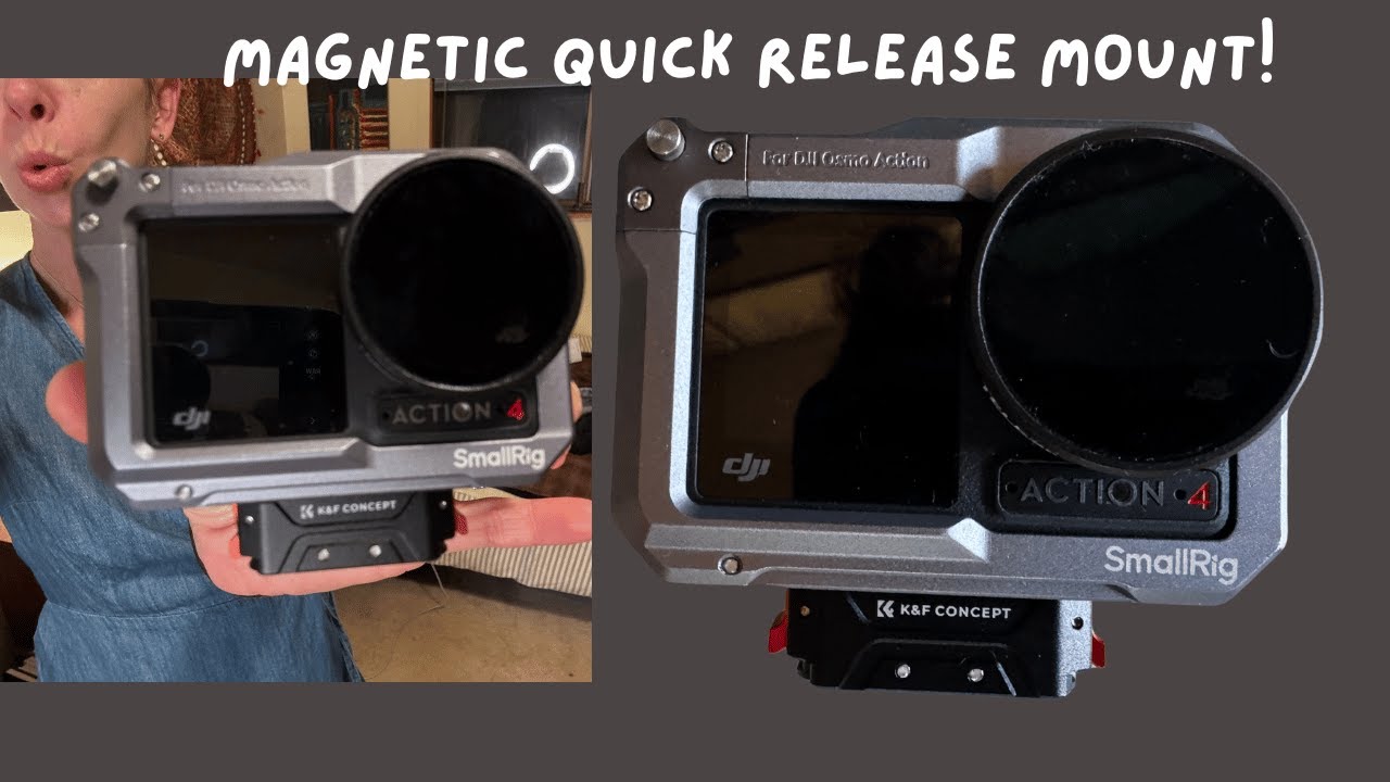 K&F Concept Magnetic Quick Release Adapter Mount Review