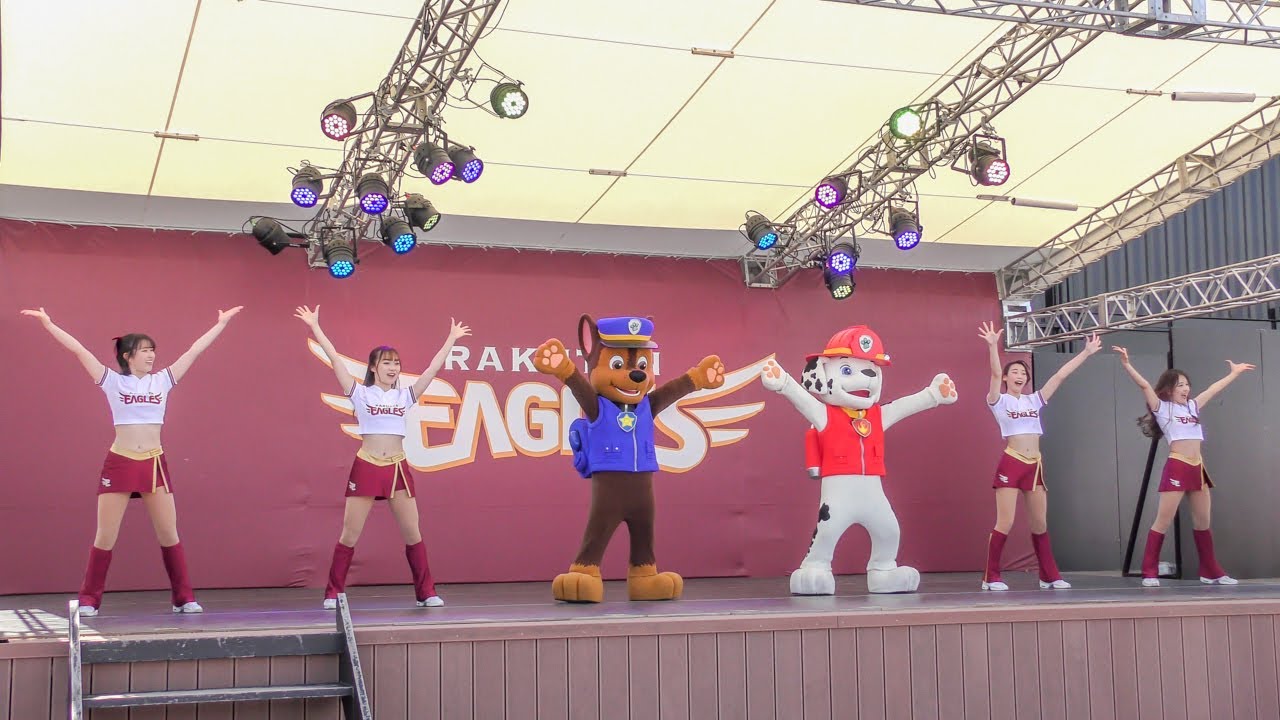 マーシャルとチェイスのパウパトダンス With 東北ゴールデンエンジェルス①　20230503