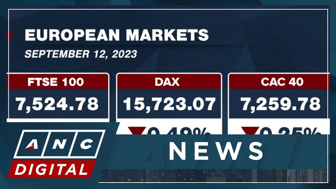 European markets seeing choppy trade as investors gear up for the ECB's rate decision | ANC