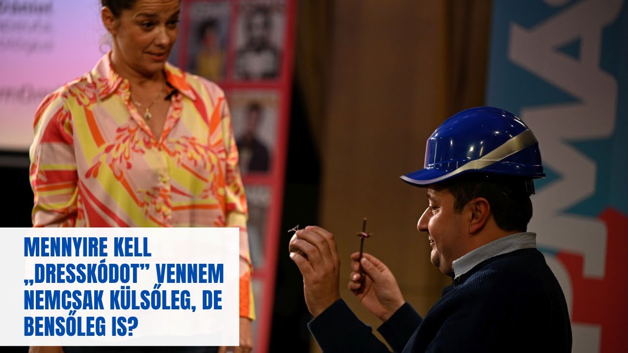 Munkaruhák, státuszok, szerepek | Képmás-est Kozma-Vízkeleti Dániellel