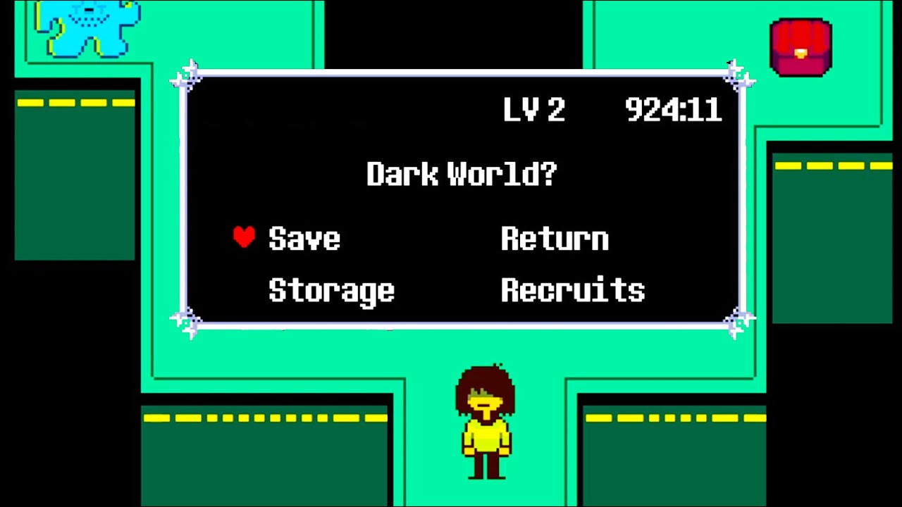 DELTARUNE Chapter 2 - Exploring Unused Rooms