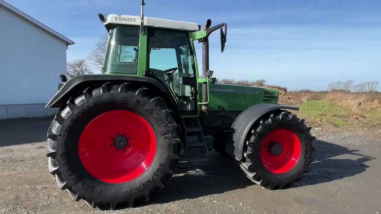 Fendt 515 C traktor for sale on www.fymasauctions.dk