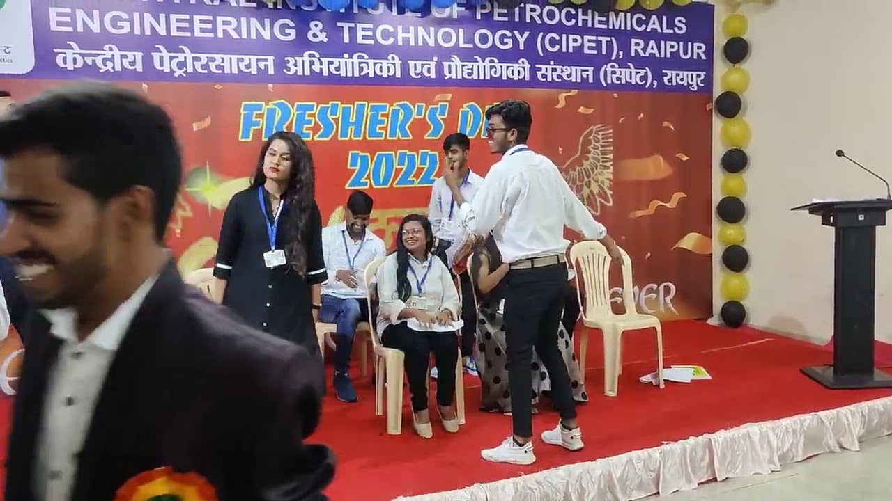 Fresher's Day celebration in CIPET RAIPUR