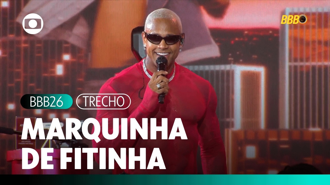 Leo Santana canta &lsquo;Marquinha de Fitinha&rsquo; na Festa do BBB! | BBB 26 | TV Globo