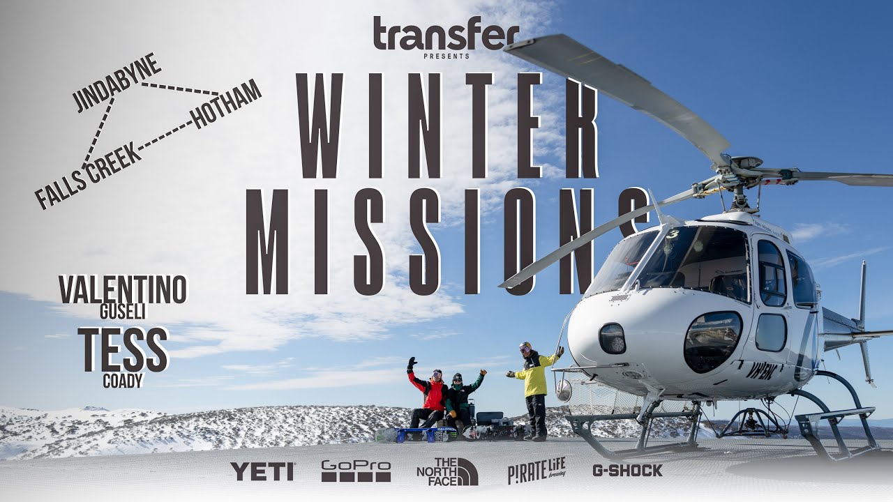 Winter Missions W22 Ep. 1 | Aussie Heli Day with Tess Coady & Valentino Guseli