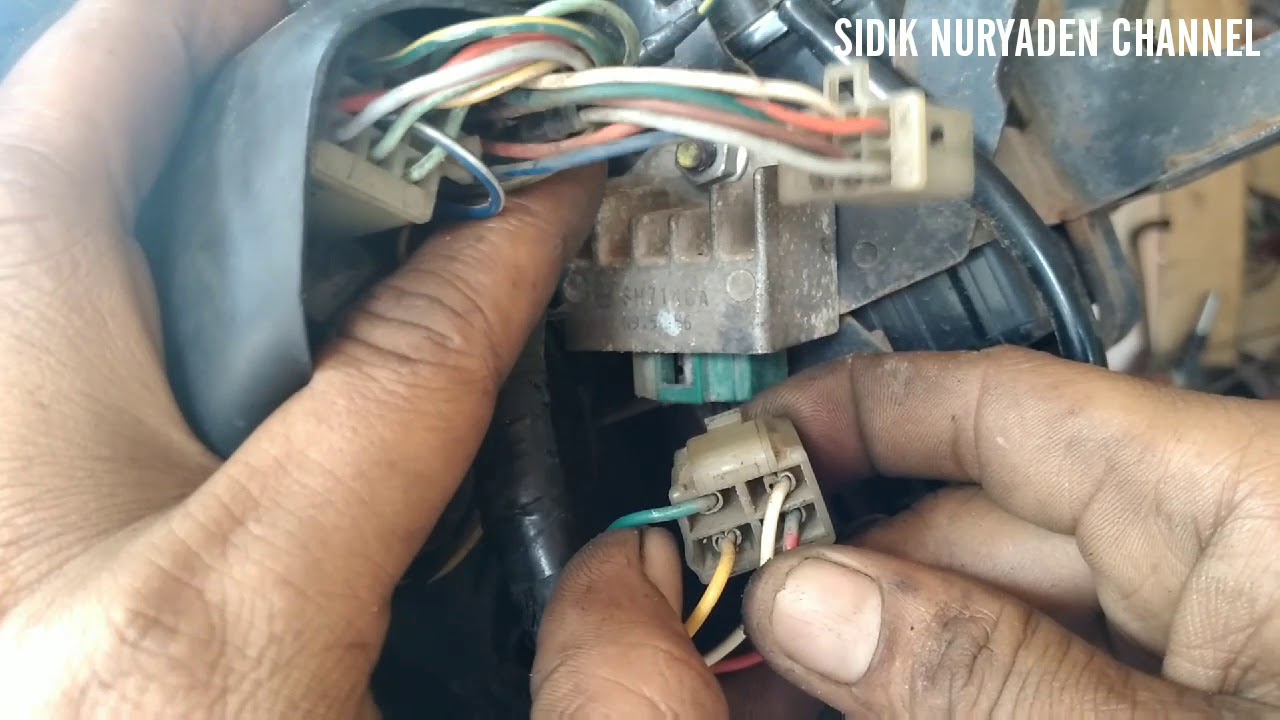 Cara Mengetahui Dan Cek Jalur  Pengisian Aki Honda Vario Karbu 110
