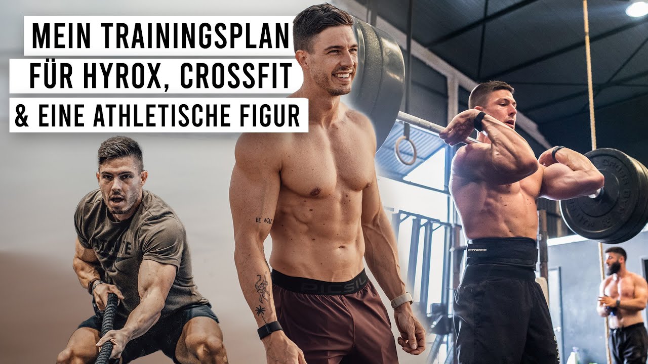 Mein Trainingsplan für Hyrox, Crossfit & athletischen Look! #hybrid #functional #crossfit