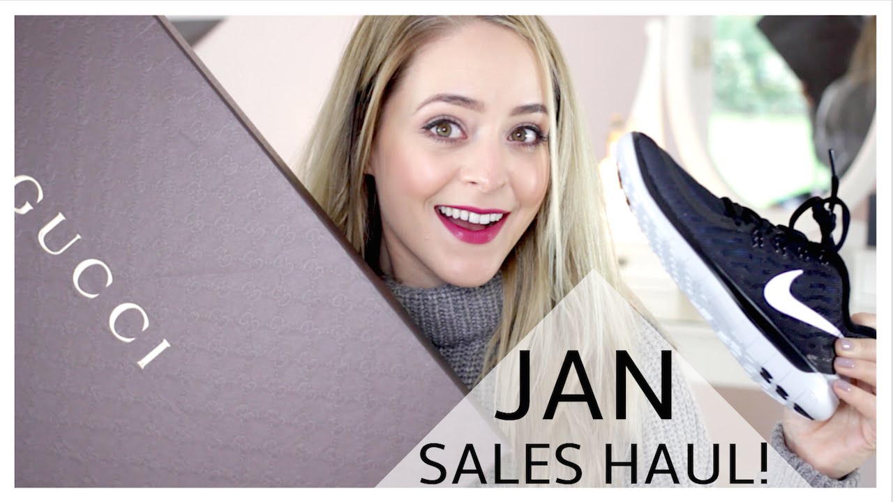 January Sales Haul: Gucci, Zara, Nike & More! | Fleur De Force