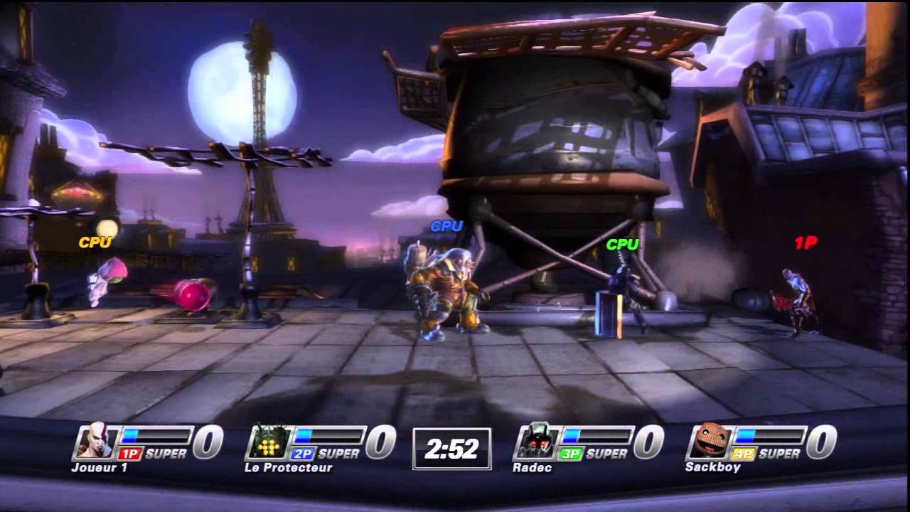 Playstation All-Stars Battle Royale - Mode Arcade : Kratos