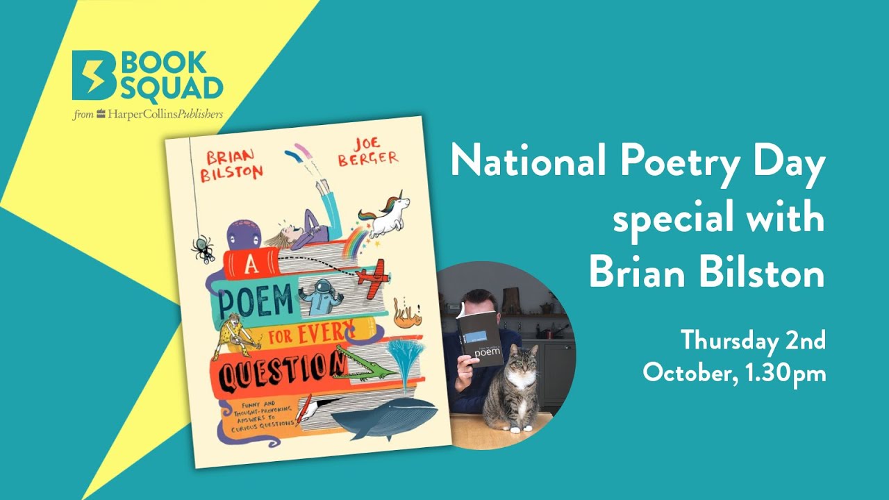 Brian Bilston National Poetry Day event | For Key Stage 1 & 2