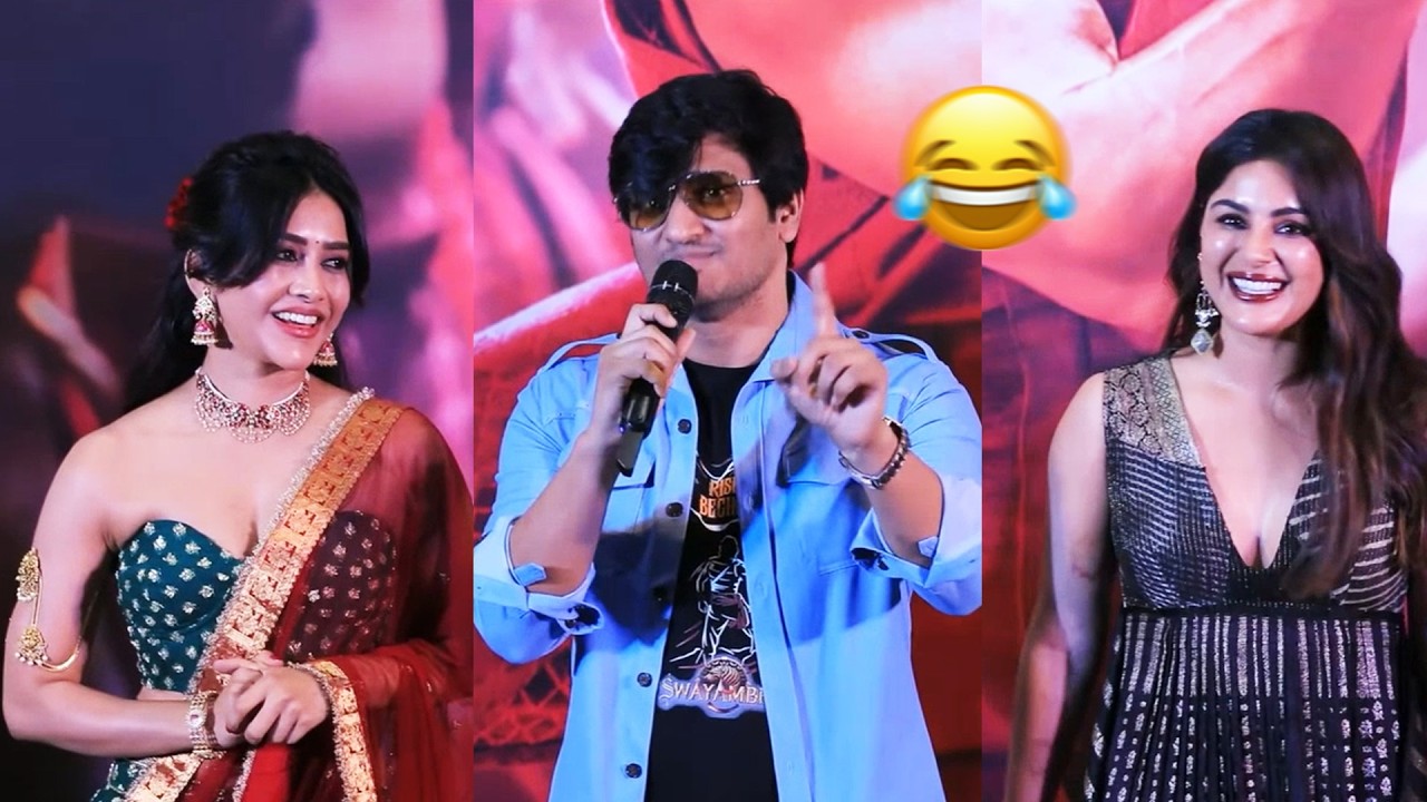 Nikhil Siddhartha Funny Speech | Swayambhu Teaser Grand Event