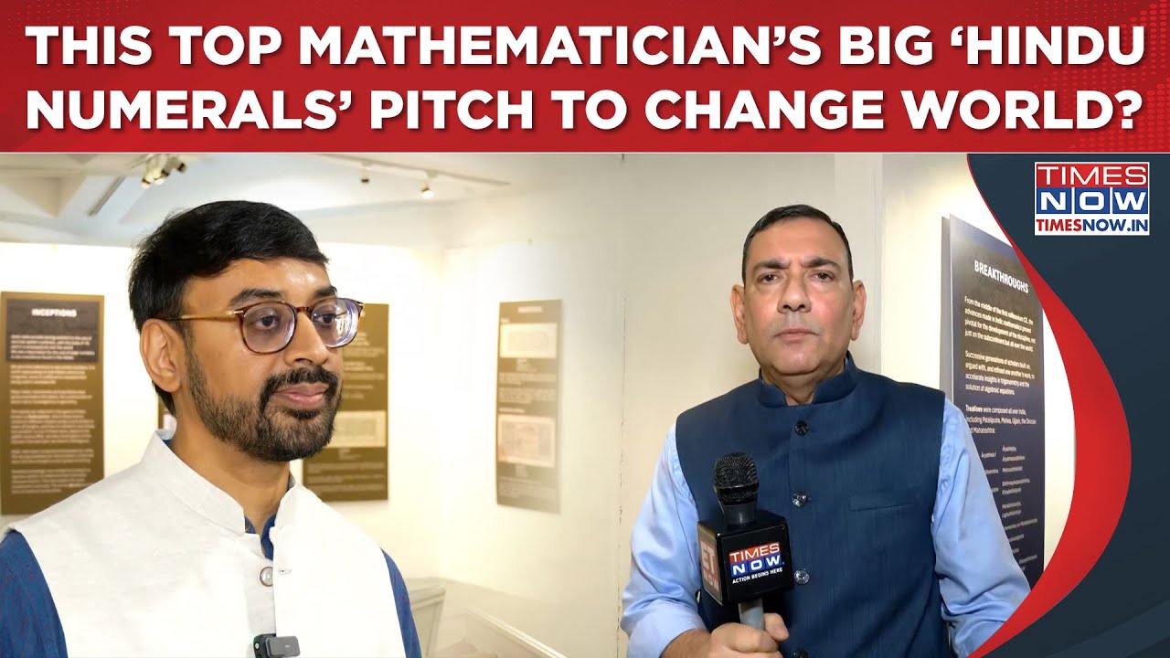How Factual Are ‘Arabic’ Numerals? Top Mathematician Manjul Bhargava’s Pitch To Right Wrongs? Watch