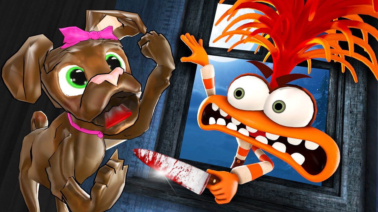 STALKED BY INSIDE OUT 2 MONSTERS... (Garry's Mod Sandbox)