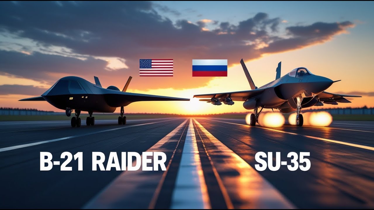 Американский B-21 Raider vs российский Су-35 сравнение сил