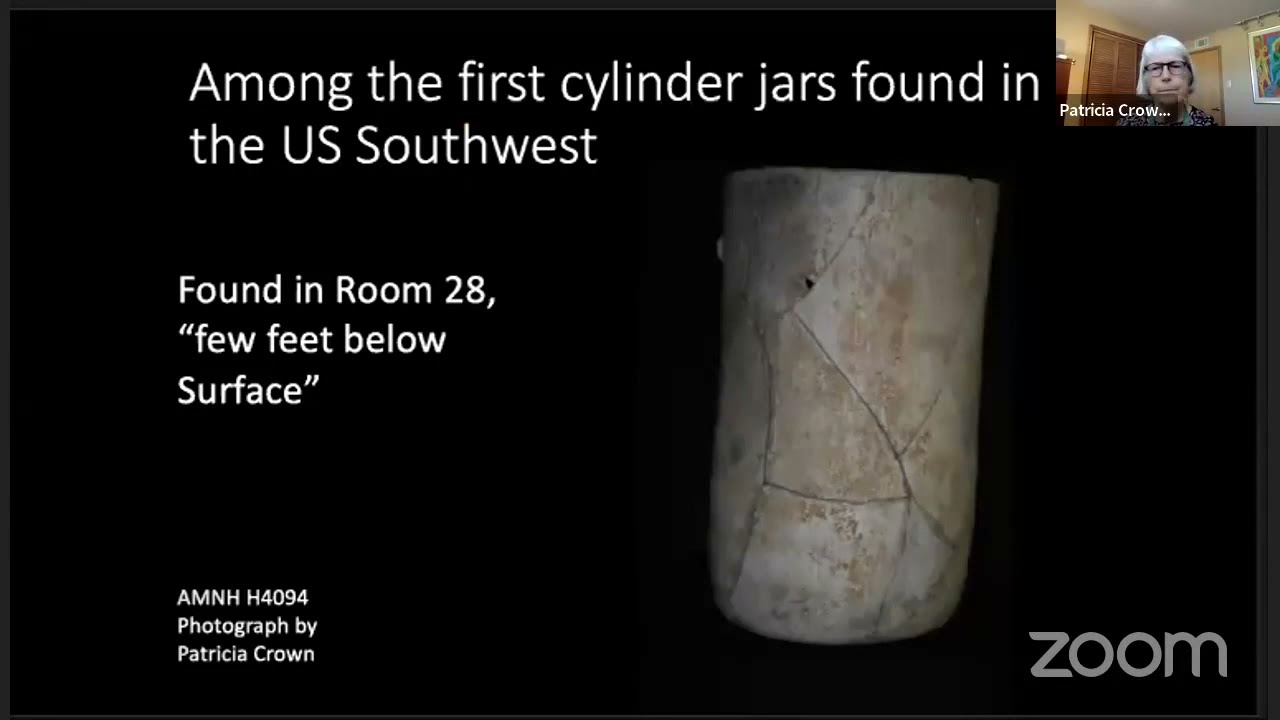 The House of the Cylinder Jars: Room 28 in Pueblo Bonito, Chaco Canyon with Dr. Patricia Crown