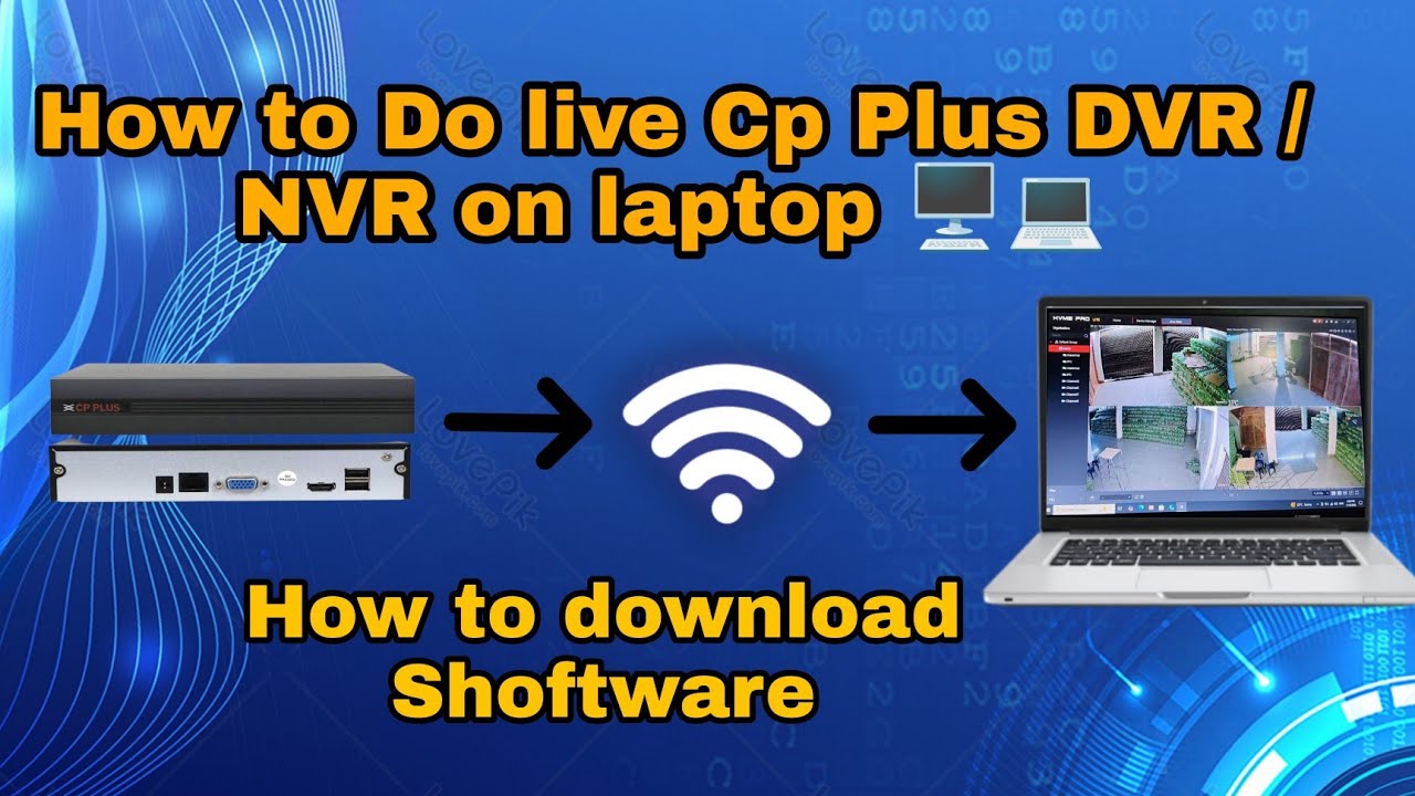 How to view Cp plus DVR / NVR on Laptop/desktop screen 🖥️#cctvcamera  #cctvsurveillance #cctv#cpplus