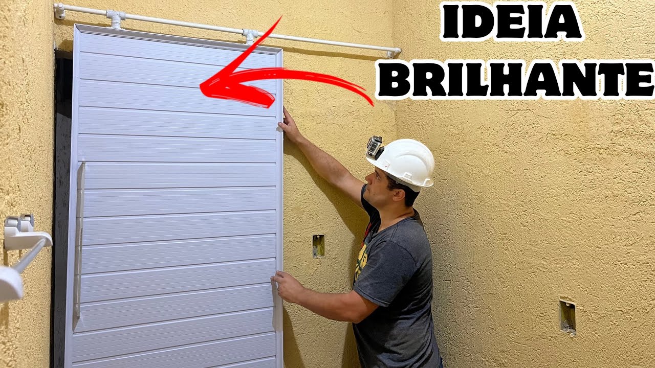 IDEIA BRILHANTE 😲 porta com PVC BARATA
