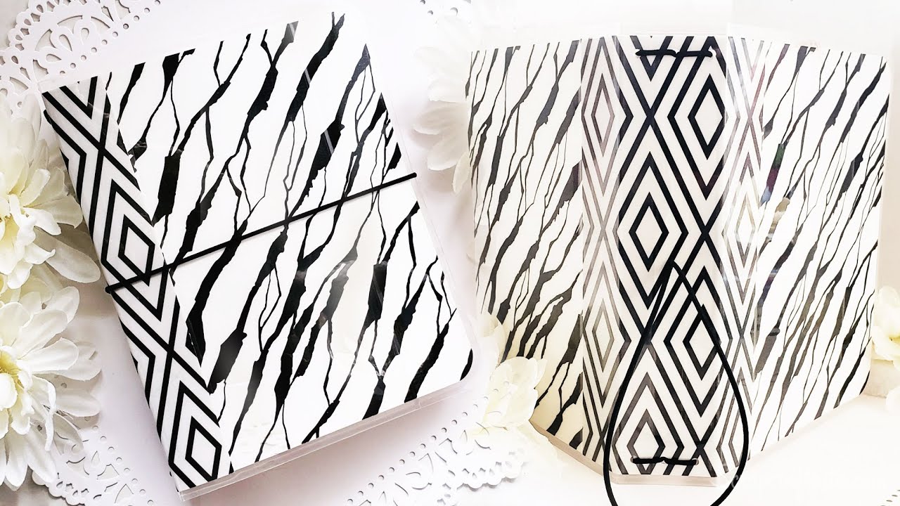 CRAFT WITH ME How To Make A Sticker Storage Organizations Book - DIY Jewel Box Sticker Storage