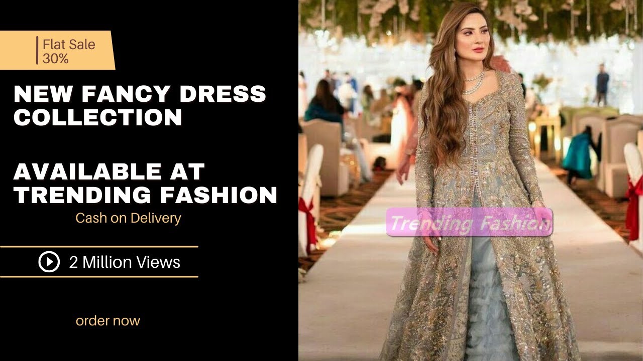 Top Trending Fancy Dresses of Maria B Collection on Sale 30% Off Entire Stock@TrendingFashion1M