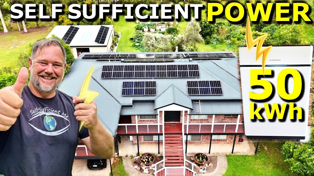 From $600 Power Bills to Self-Sufficient POWER - My MEGA Solar & Battery System!
