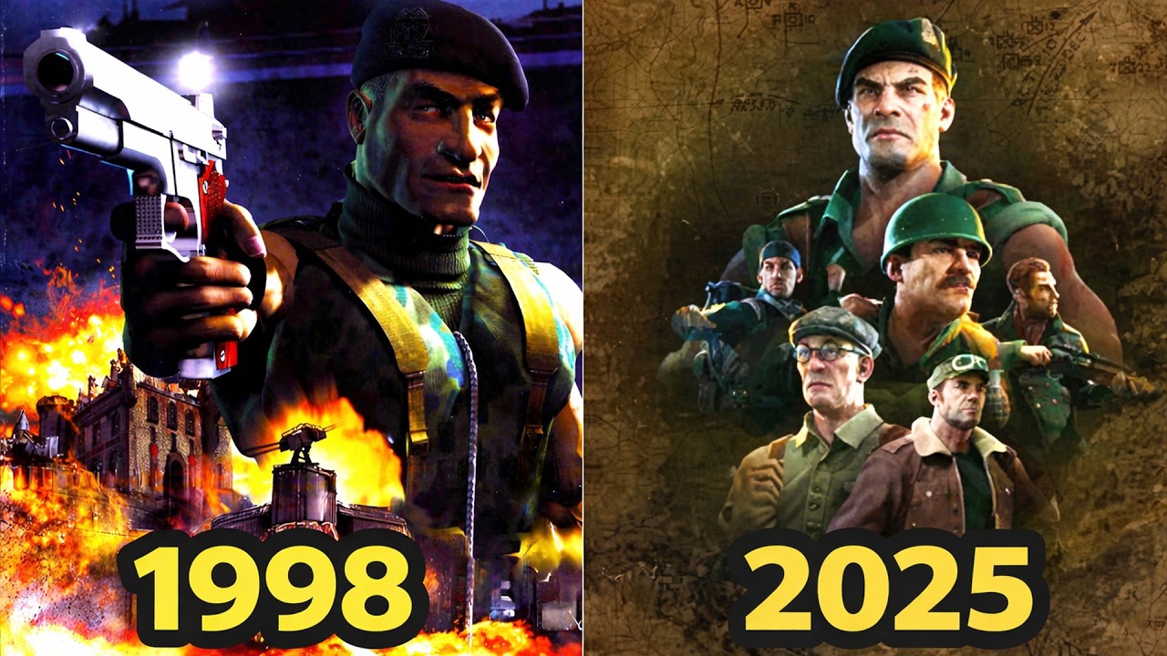 Commandos Games Series Evolution 1998 - 2025